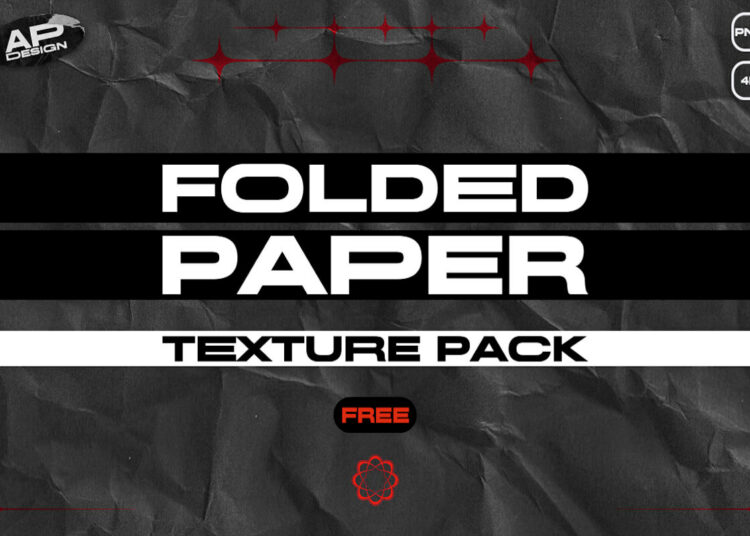 Free 30 Folded Paper Textures