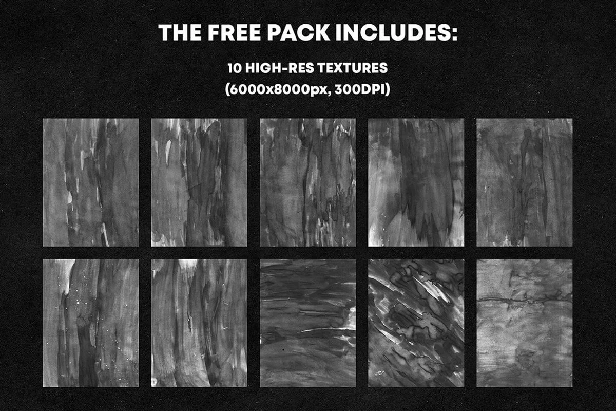 Free Ink Paper Texture Pack Preview 1