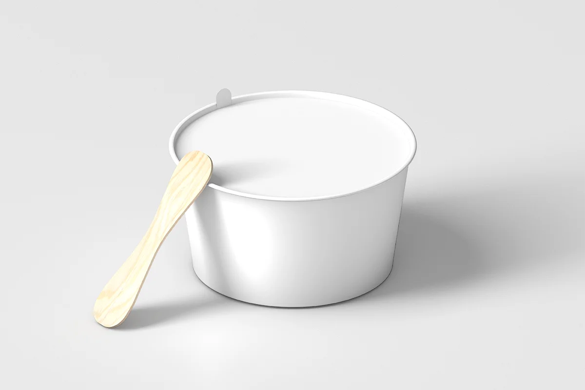 Ice Cream Cup Mockup Preview 1