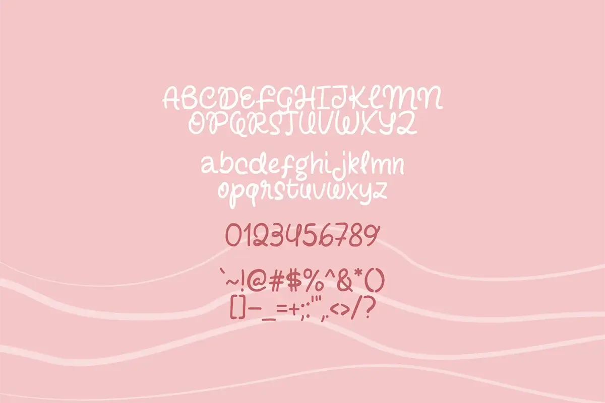 Monday Angel Display Font Preview 3