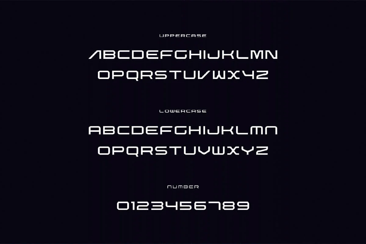 Nebula Display Typeface