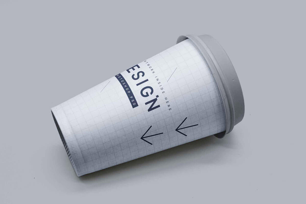 paper coffee cup template