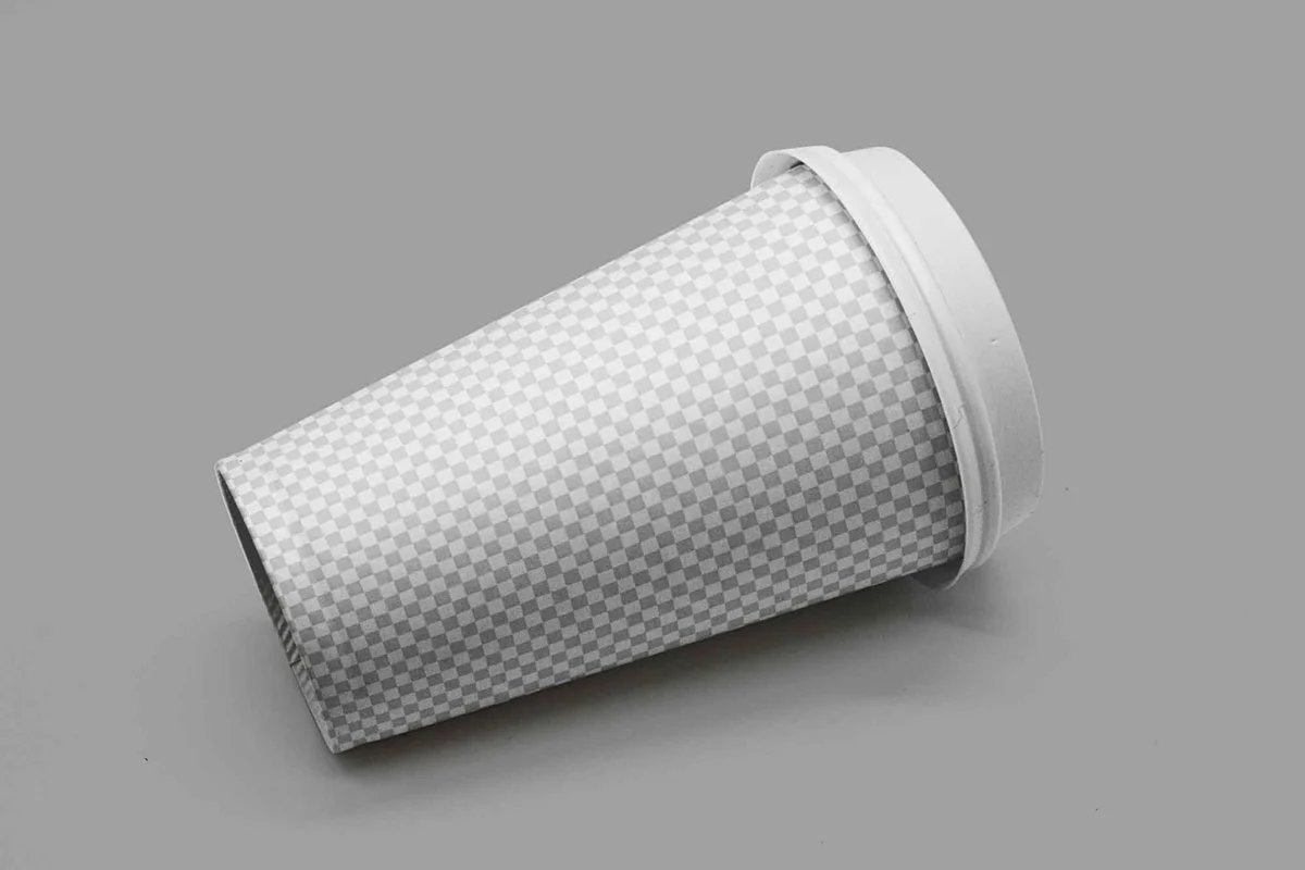 Paper Coffee Cup Mockup Template