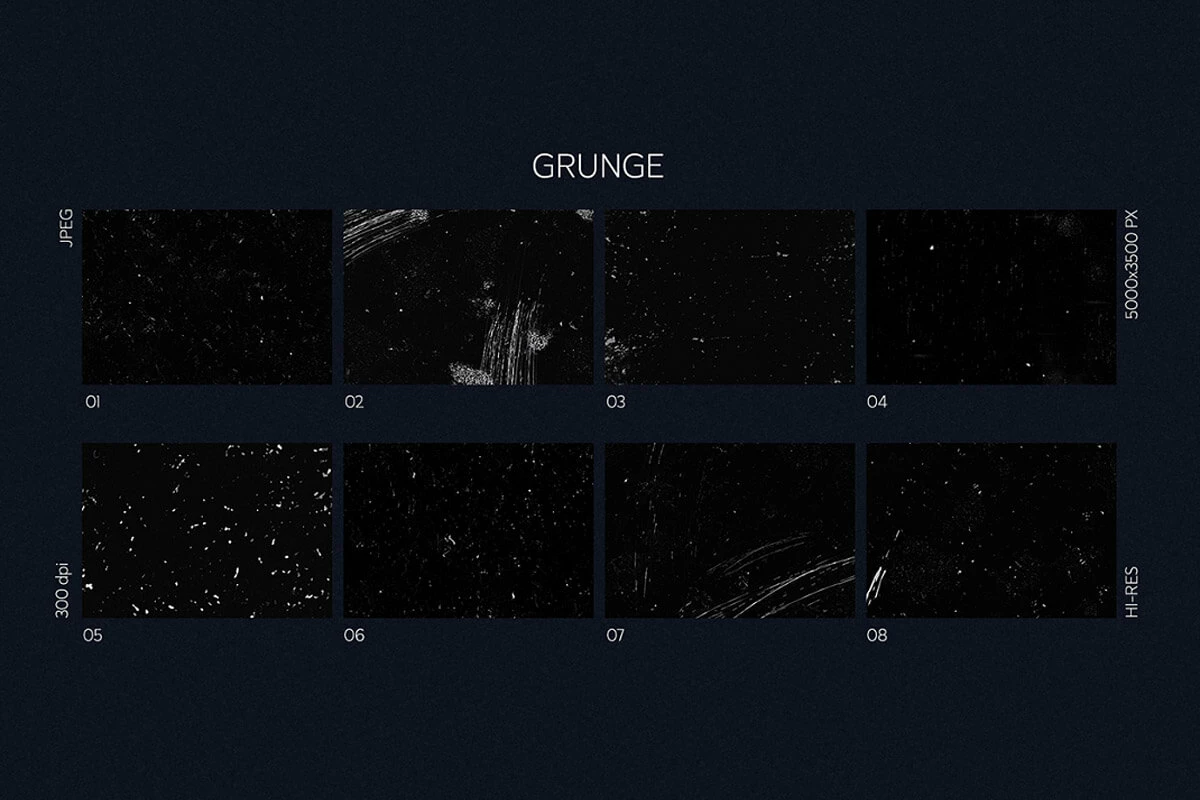Photocopy Noise & Grunge Textures Preview 2
