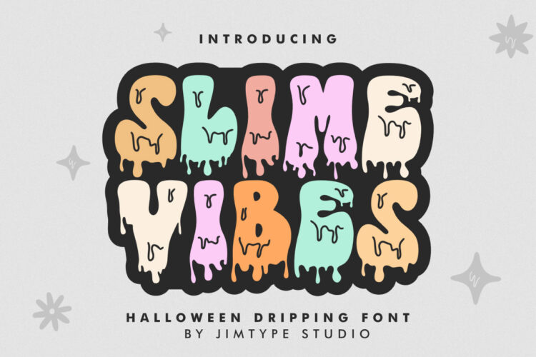Slime Vibes Display Font Feature Image