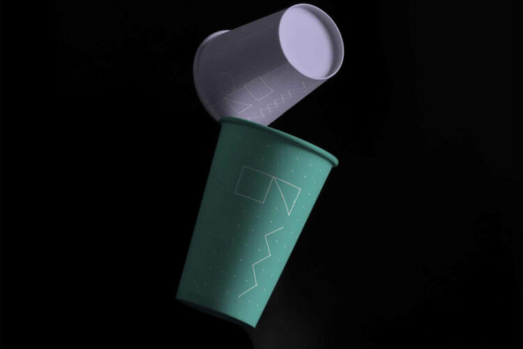 Disposable Cups Mockup