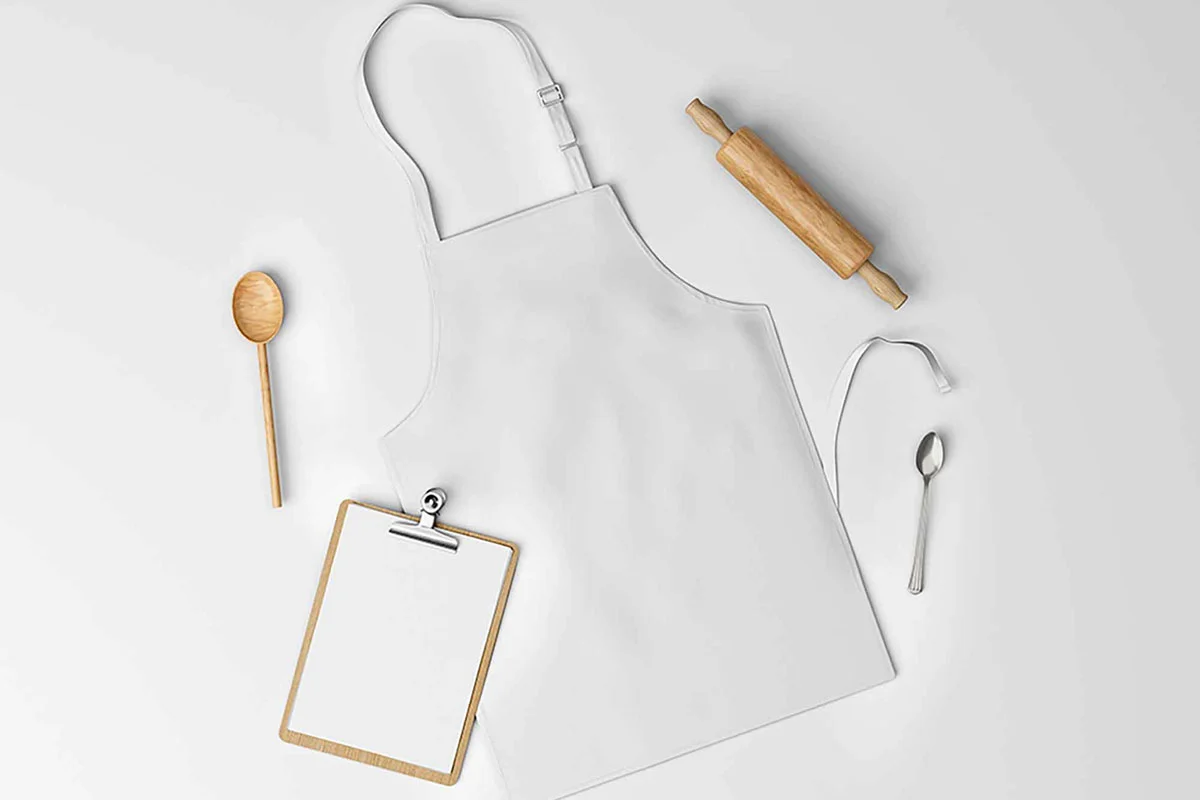 Fabric Apron Mockup Preview Image