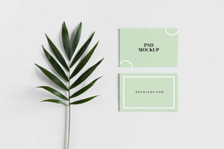 Minimal Business Card Mockup Feature Image
