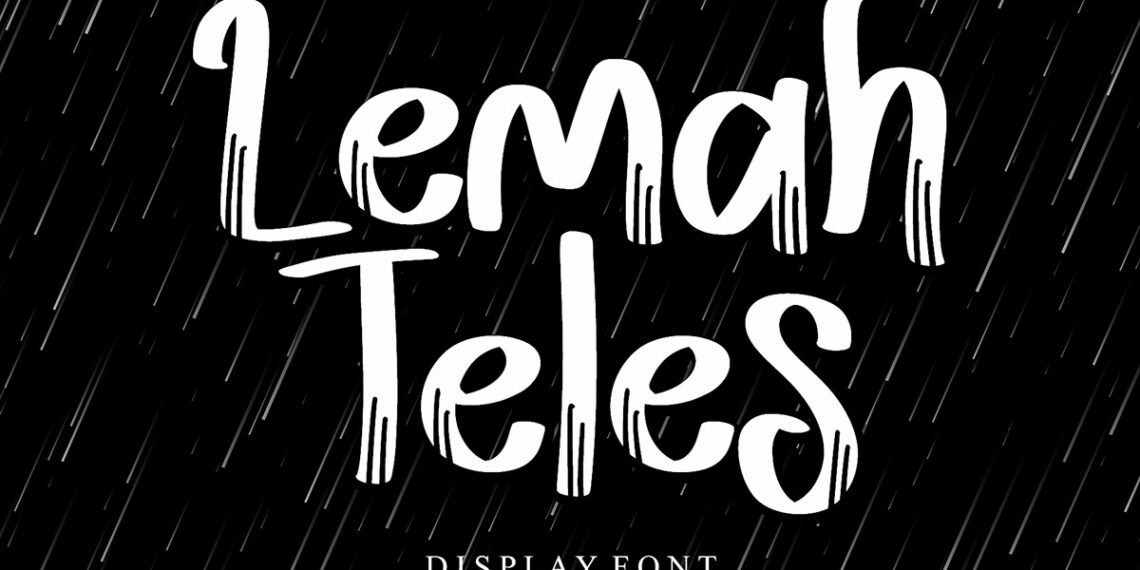 Lemah Teles Display Font