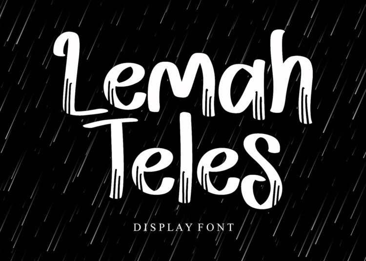 Lemah Teles Display Font