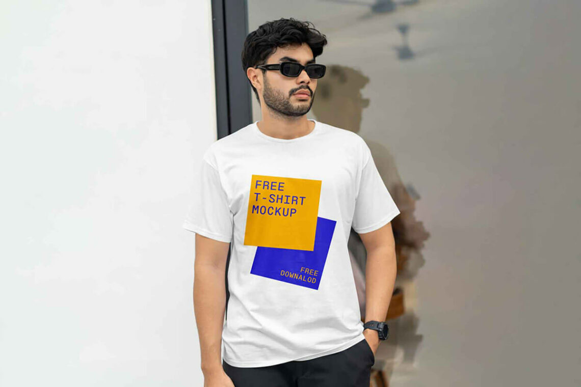 Male T-Shirt Mockup Feature Image