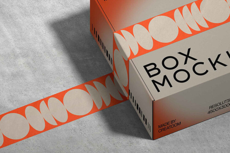 Packing Tape Mockup Feature Image