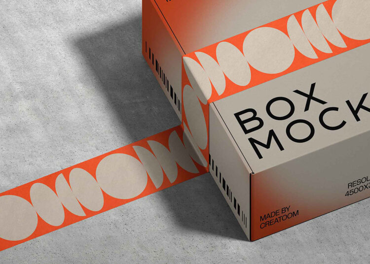 Packing Tape Mockup Feature Image