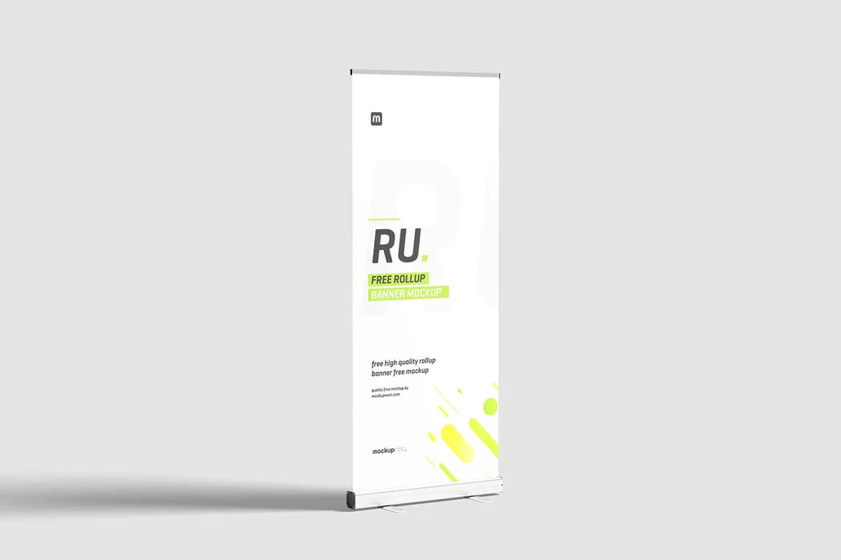Roll-Up Banner Mockup Preview Image 1
