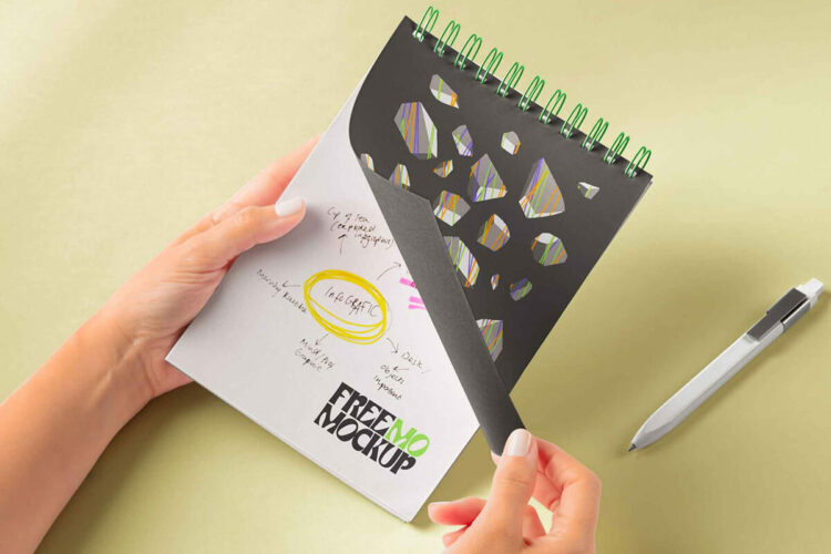 Spiral Notebook Mockup Feature Image