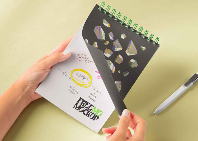 Spiral Notebook Mockup Feature Image