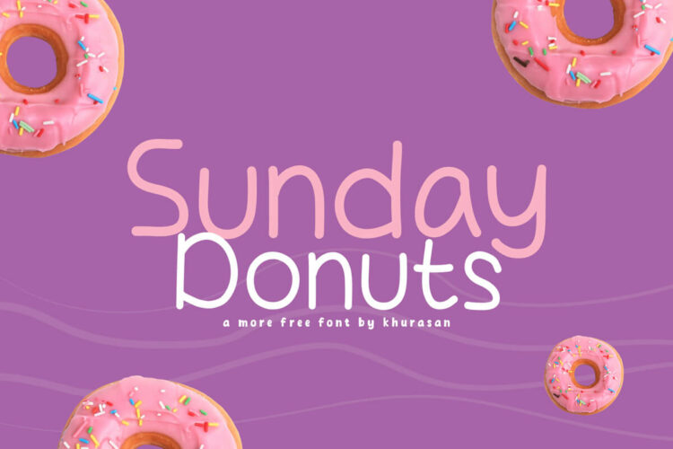 Sunday Donuts Handwritten Font Feature Image