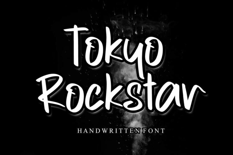 Tokyo Rockstar Display Font Feature Image