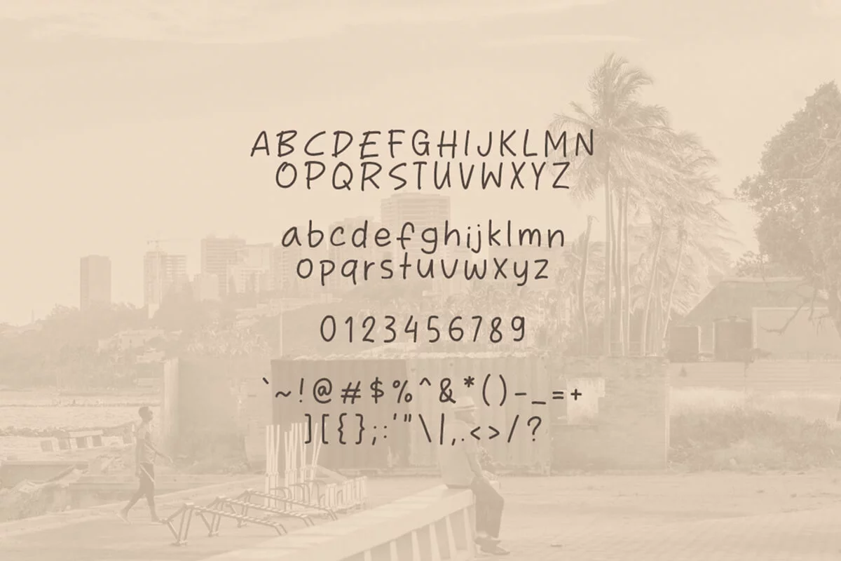 Zumbo City Display Font Preview 3