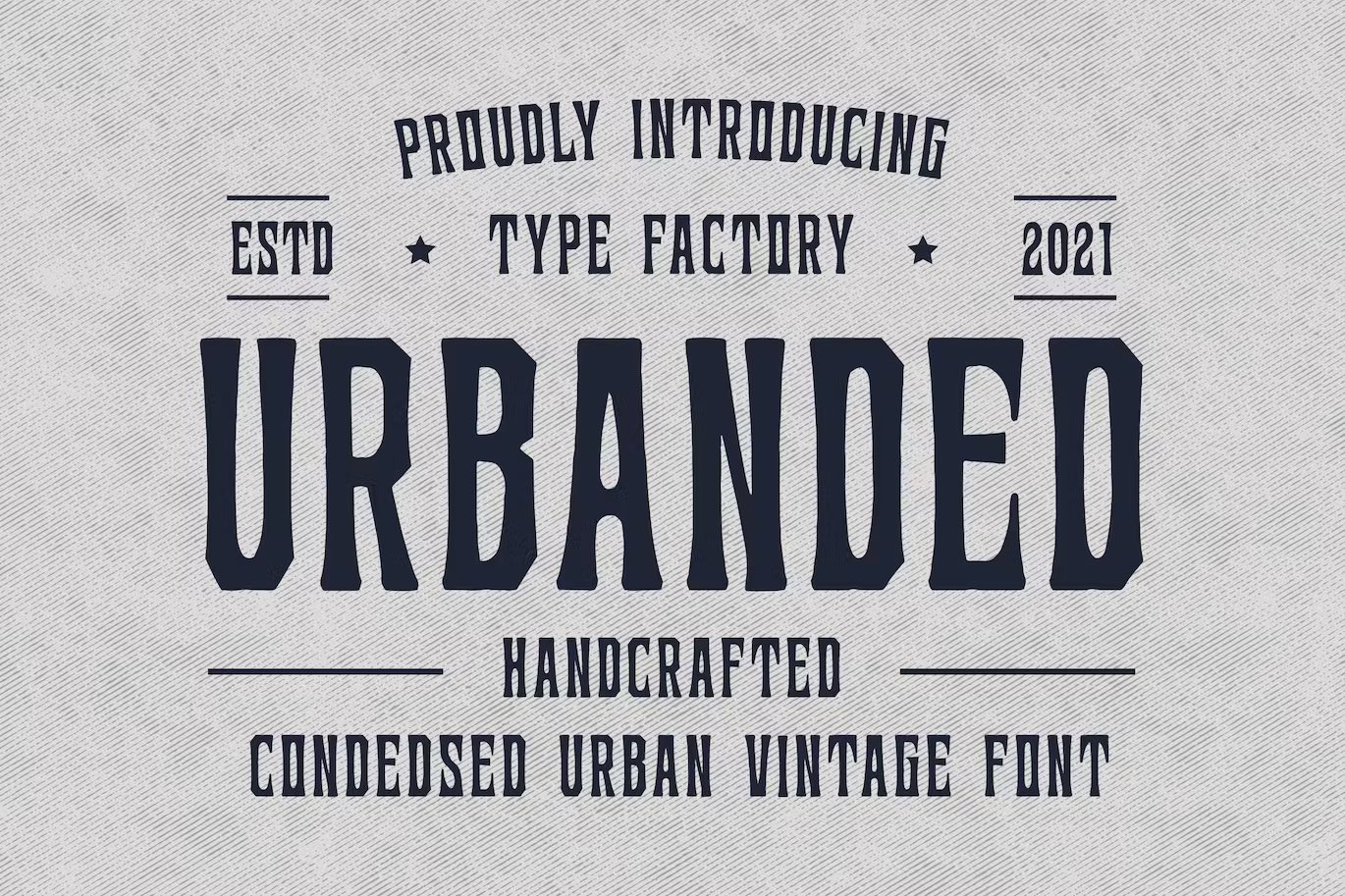 Urbanded - Condensed Urban Vintage