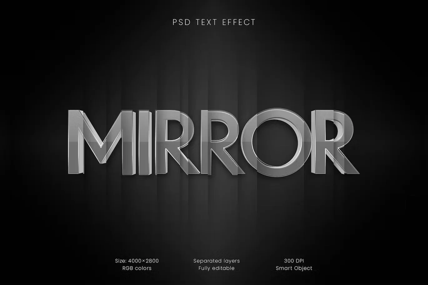 Mirror Text Effect