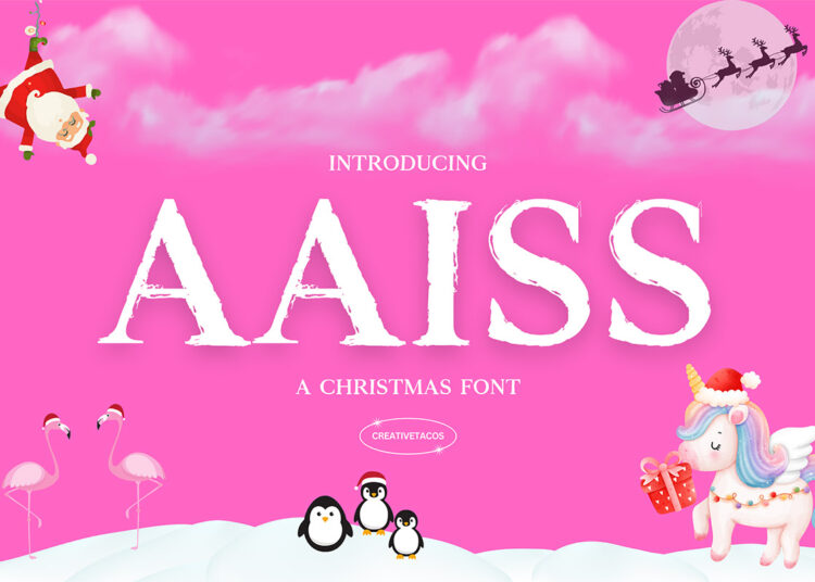 Aaiss Christmas Font Feature Image