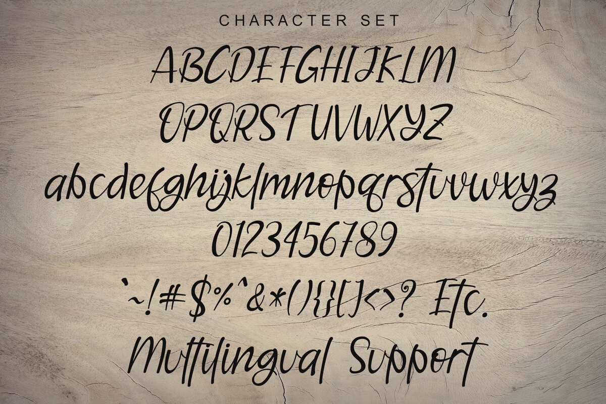 Christiano Handwritten Font Preview 5