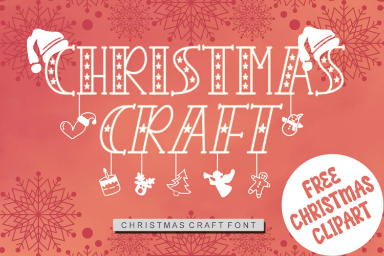 Christmas Craft Display Font Feature Image