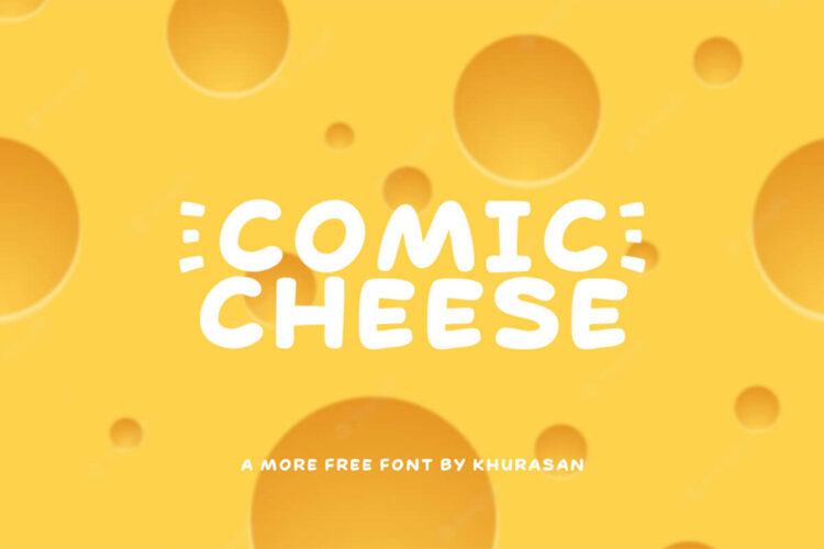 Comic Cheese Handmade Font Feature Image