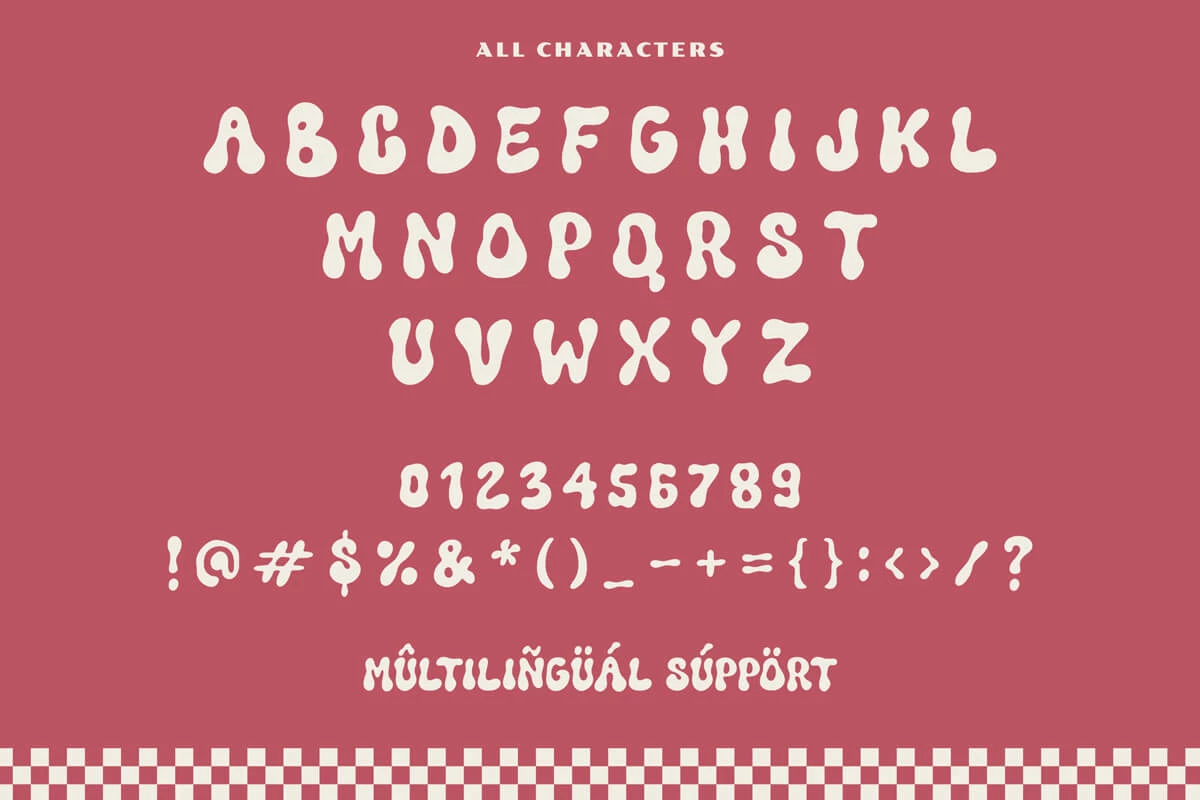 Funkie Retro Display Font Preview 4