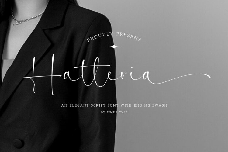 Hatteria Script Font Feature Image