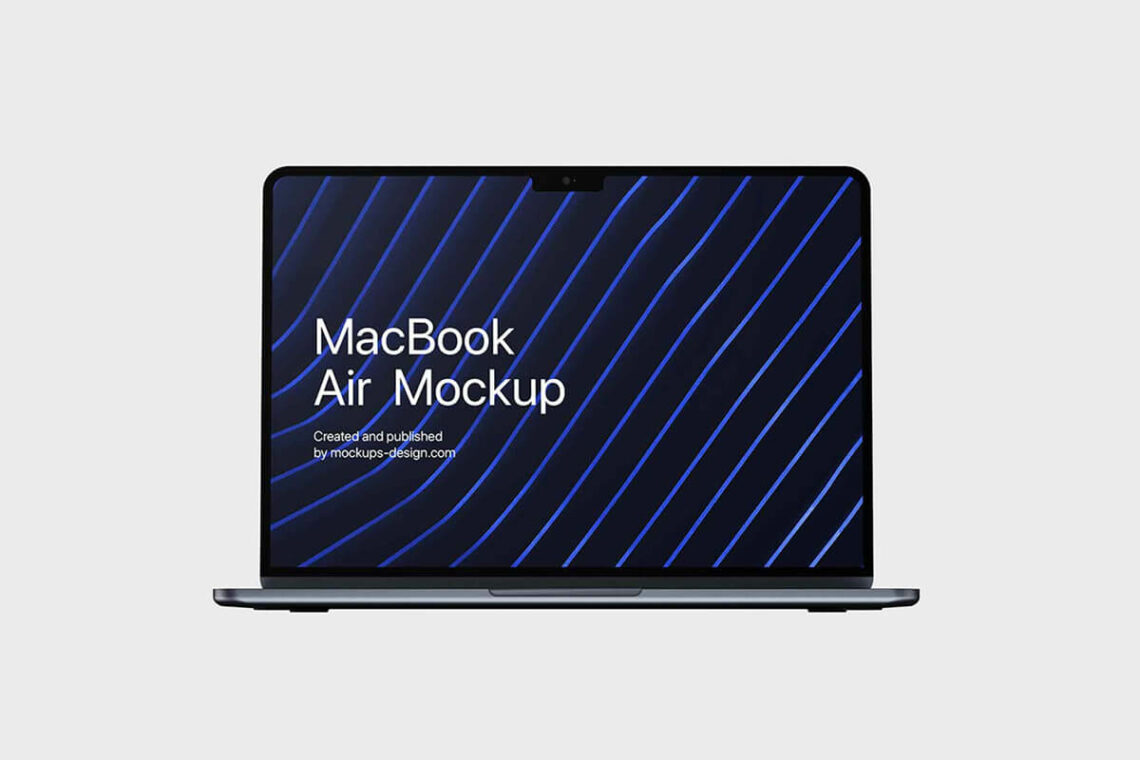 MacBook Air Mockups Pack Feature Image