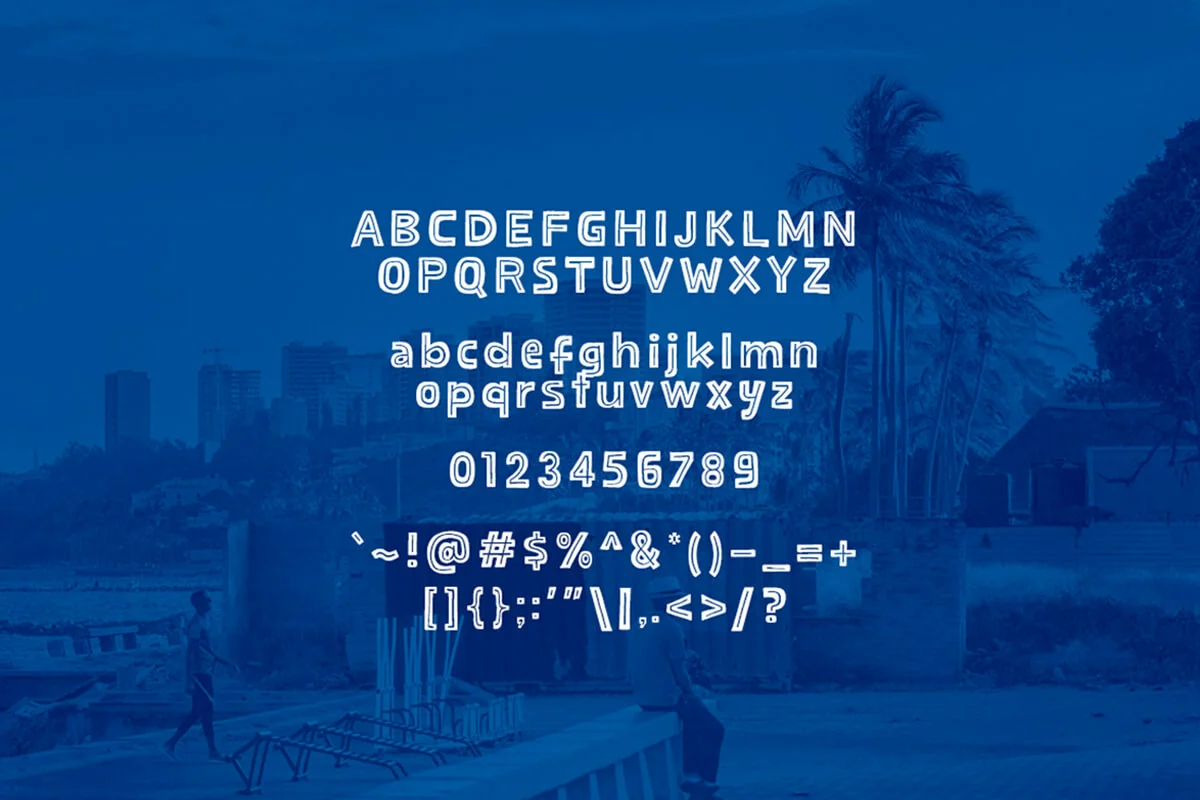 Maputo Display Font Preview 3