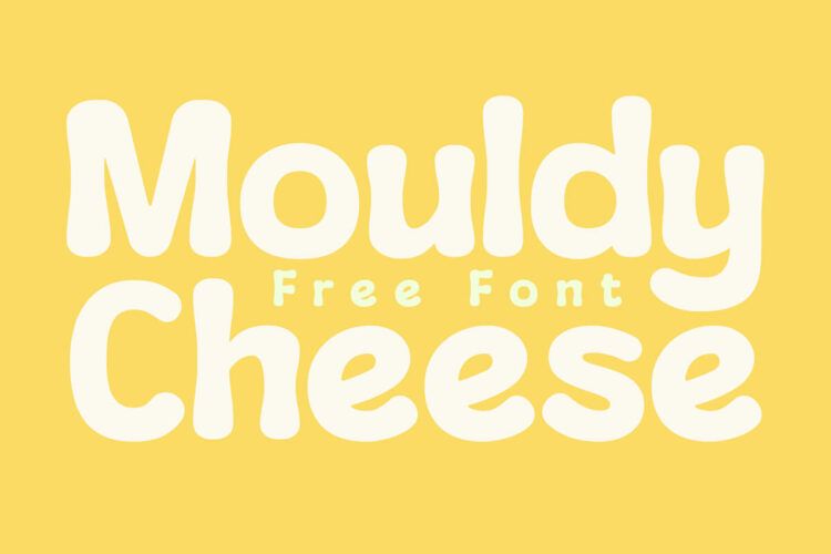 Mouldy Cheese Display Font Feature Image