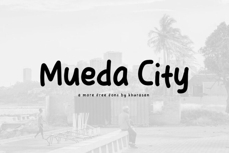 Mueda City Display Font Feature Image