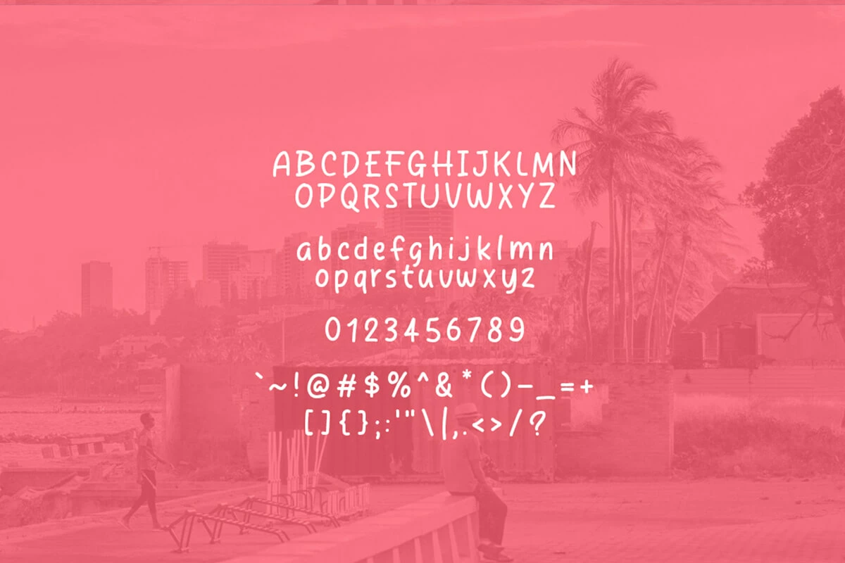 Nampula City Fancy Font Preview 3
