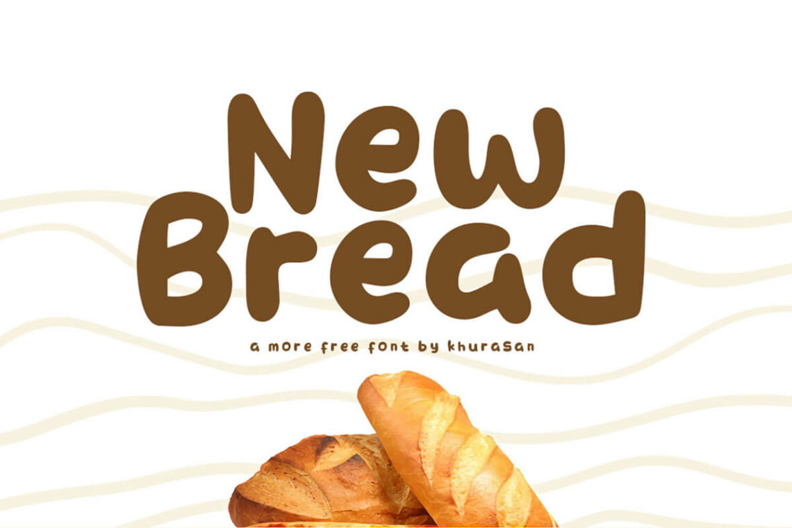 New Bread Display Font Feature Image