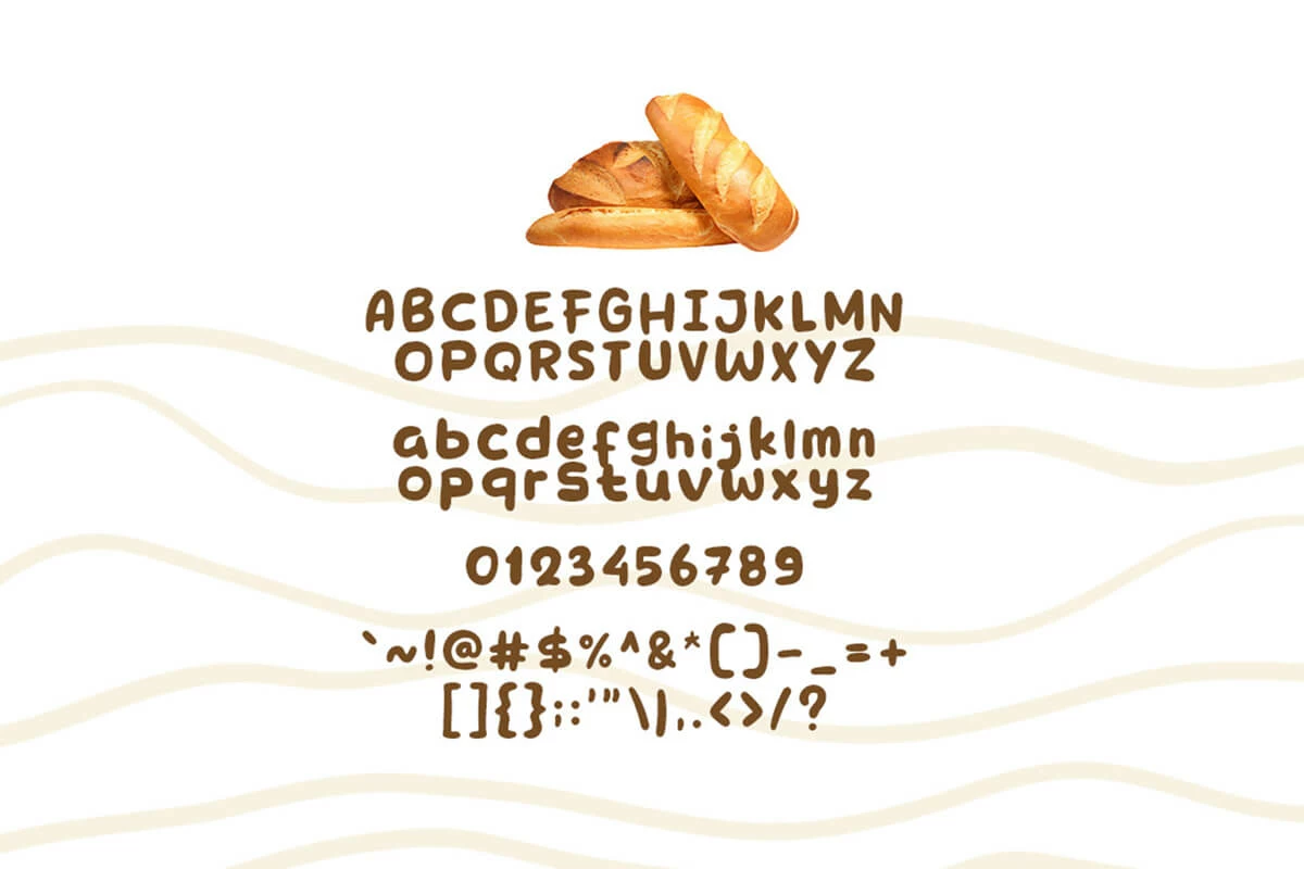 New Bread Display Font Preview 3