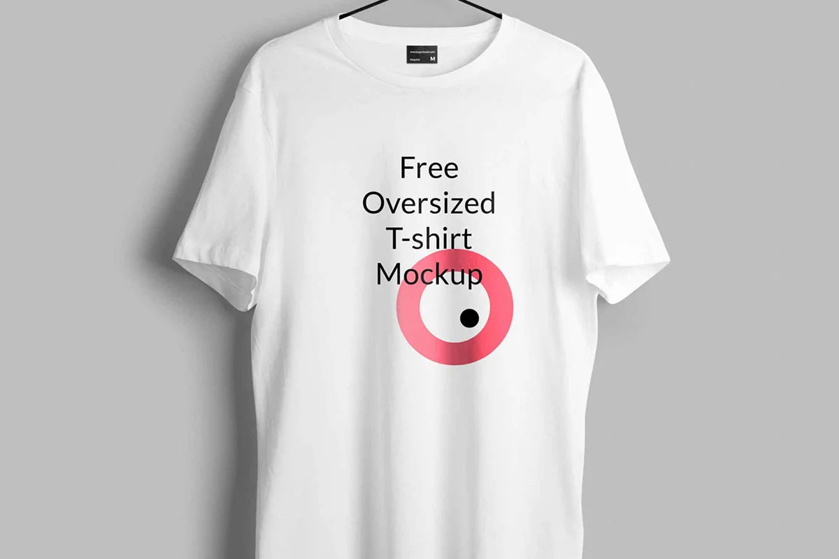 Oversized T-Shirt Mockup Preview 2