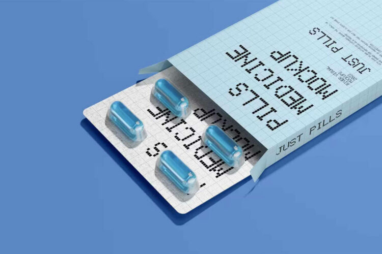 Pills Packaging Mockup Feature Image