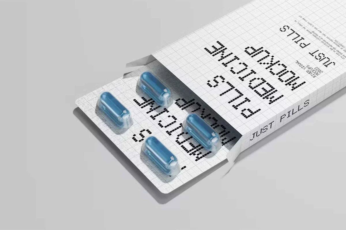 Pills Packaging Mockup Preview Image