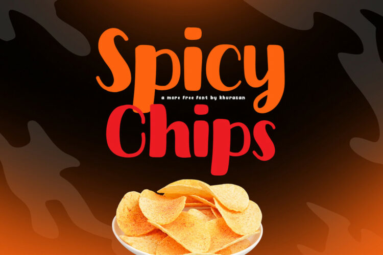 Spicy Chips Fancy Font Feature Image