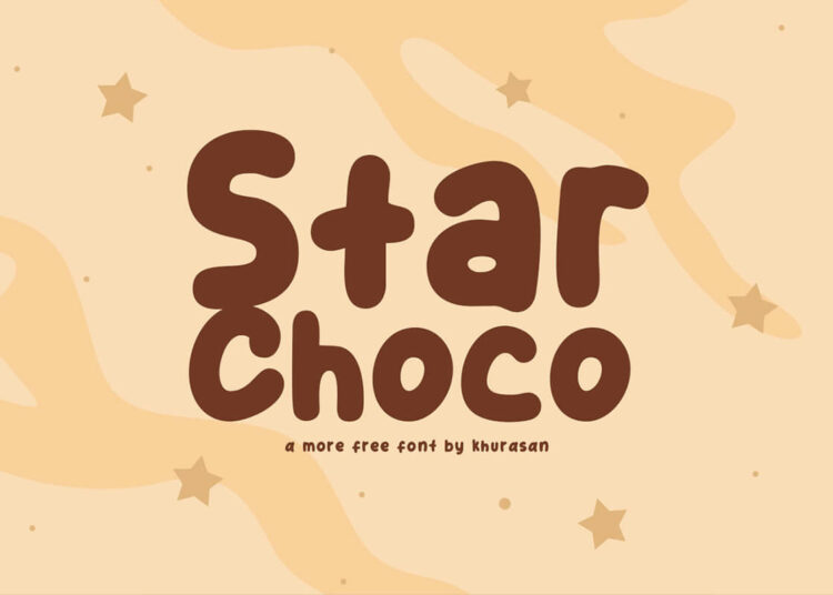 Star Choco Font