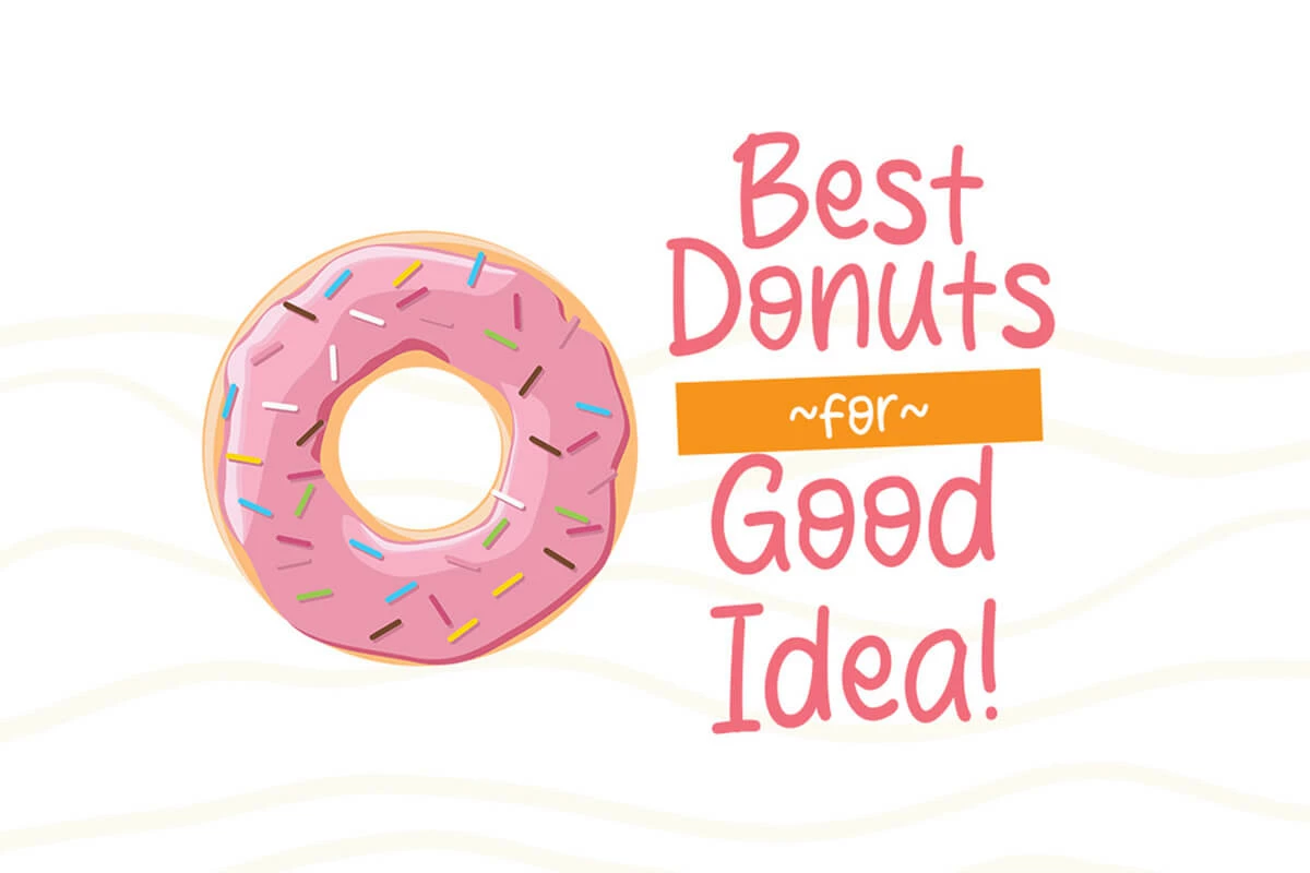 Street Donuts Handmade Font Preview 2