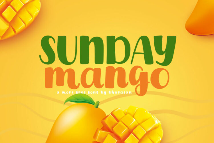 Sunday Mango Fancy Font Feature Image