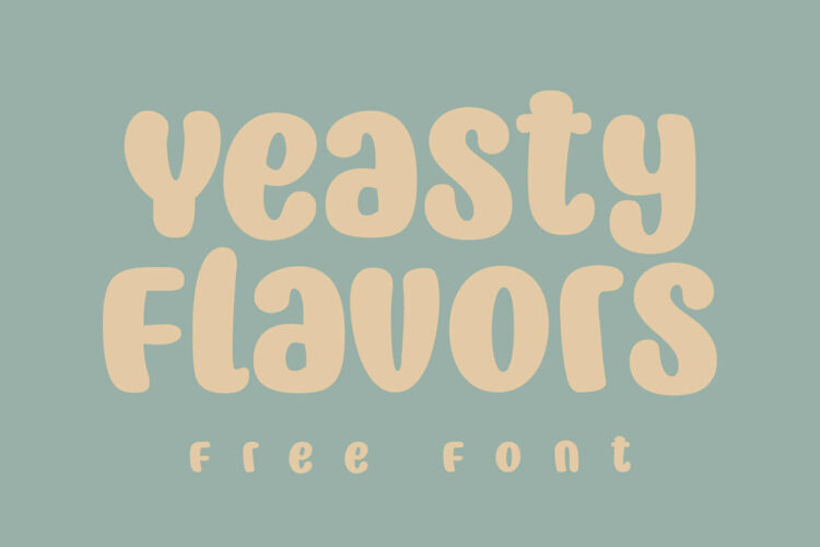 Yeasty Flavors Display Font Feature Image