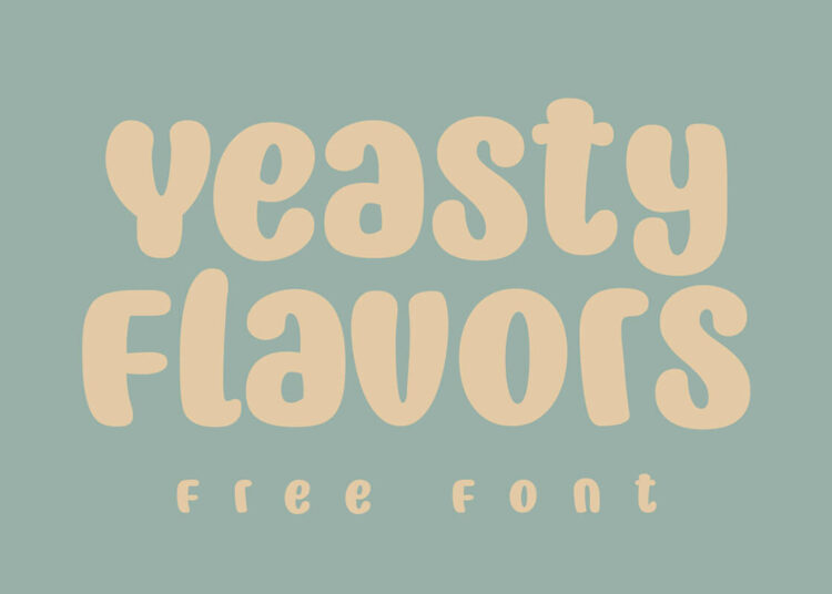 Yeasty Flavors Display Font Feature Image