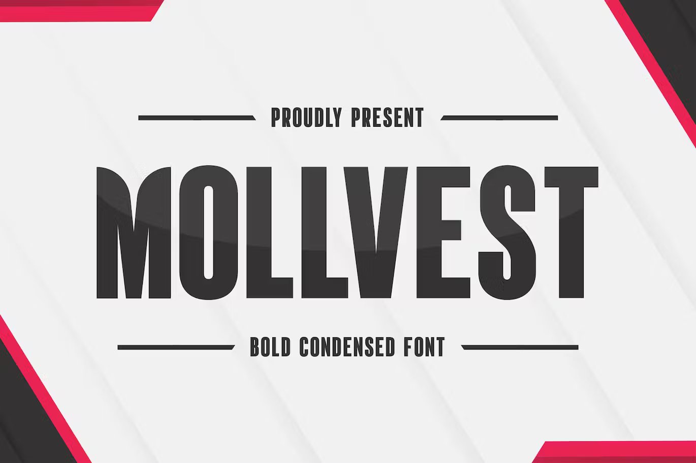 Mollvest - Bold Condensed Font