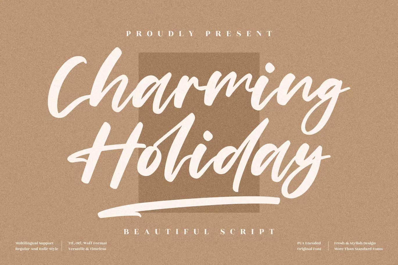 Charming Holiday Handwritten Font