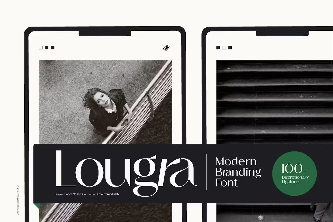 Lougra - Modern Branding Logo Font